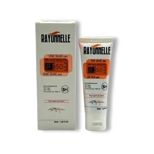RAYONNELLE CREME SOLAIRE TEINTE 50ML