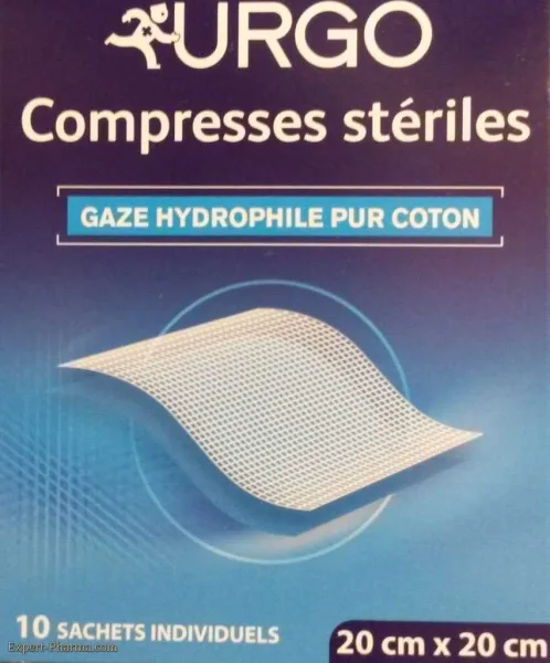 URGO COMPRESSE 20X20