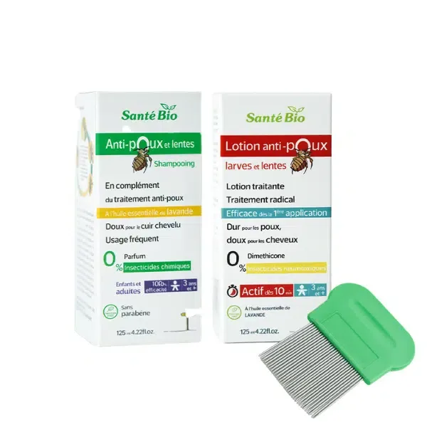 SANTE BIO ANTI POUX LOTION 125ML