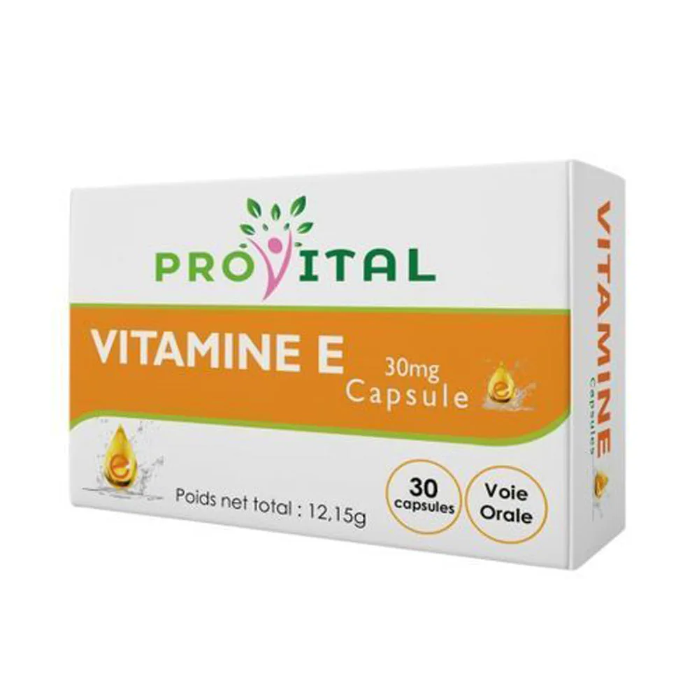 PRO-VITAL VITAMINE E CAPSULE 30MG