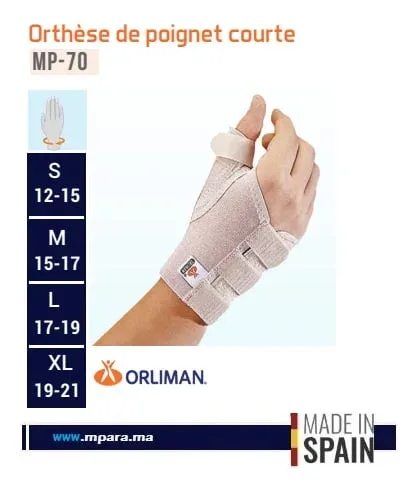 POIGNET SIBOTE ORTHESE 7364