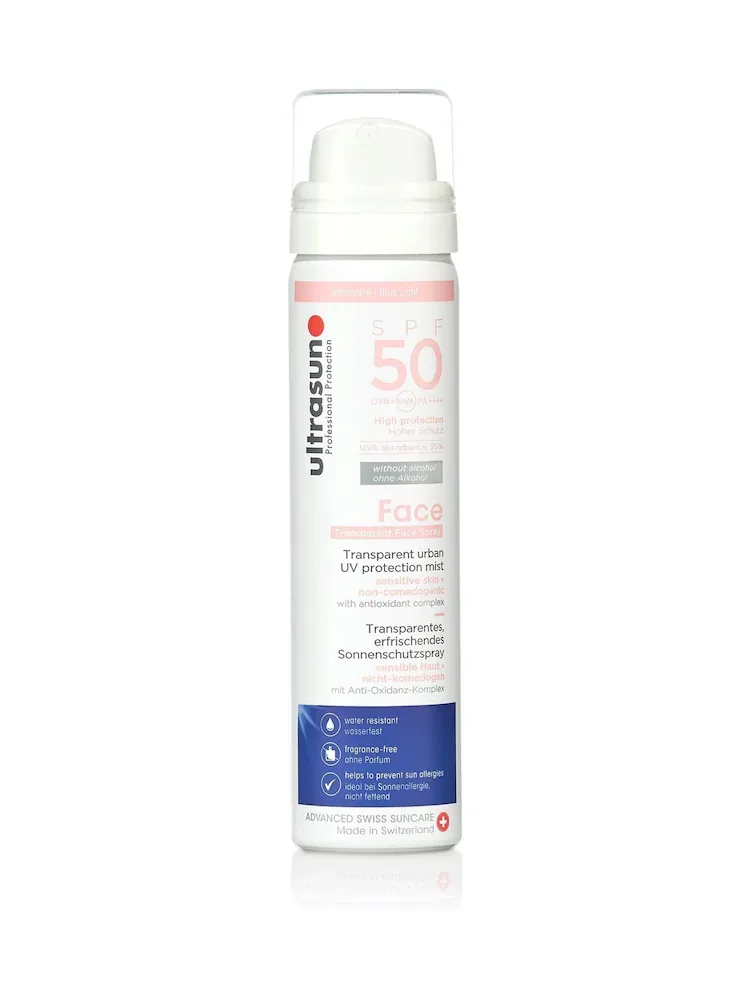 ULTRASUN FACE TRANSPARANT UV PROTECTION MIST 75ML