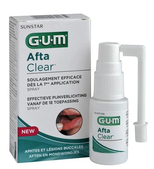 GUM AFTACLEAR SPRAY 15ML