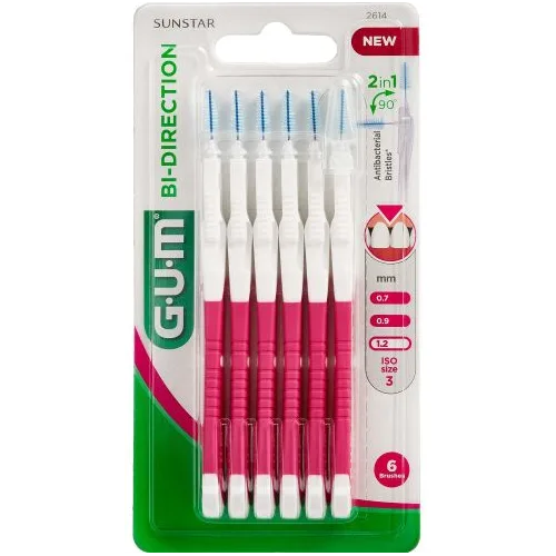 GUM 2614 BI RIRECTION 6 BRUSHES
