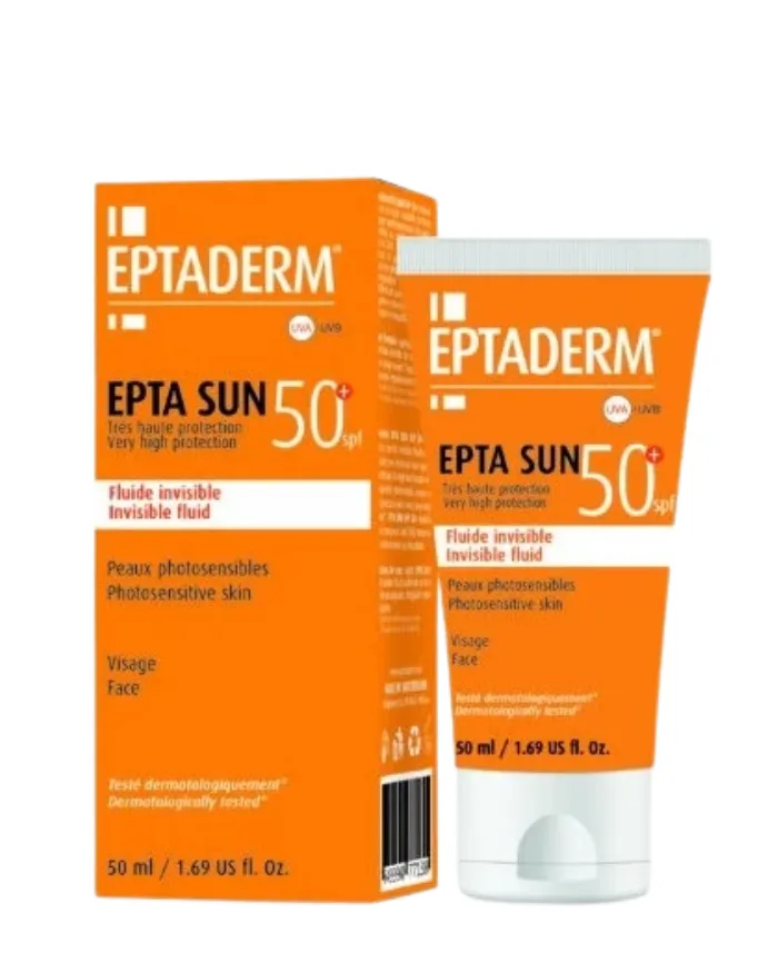EPTA SUN 50+FLUIDE INVI 50ML