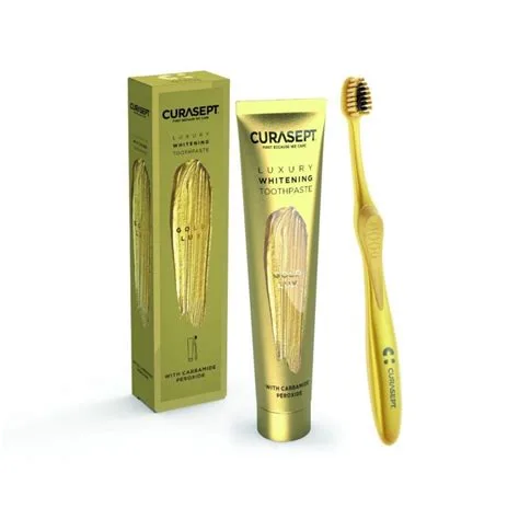 CURASEPT PACK GOLD LUXURY + BROSSE