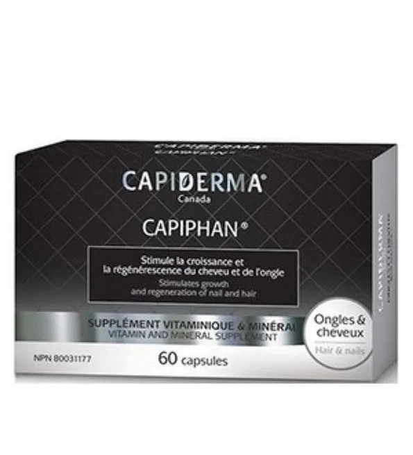CAPIDERMA CAPIPHAN ONGLES ET CHEVE 60GLL