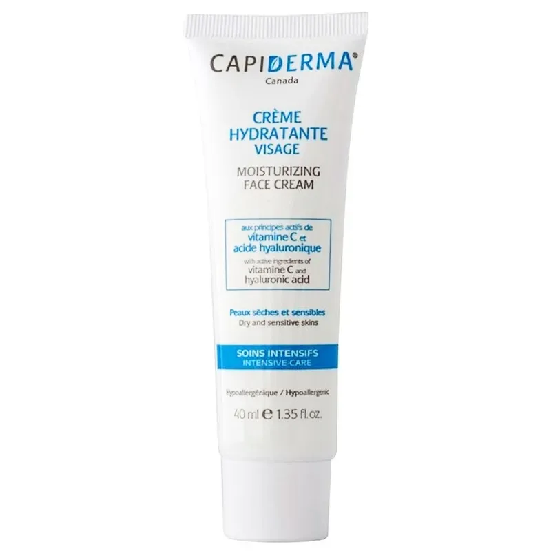 CAPIDERMA CREME HYDRATANTE VISAGE P SECHE ET SENSIBLE 40ML