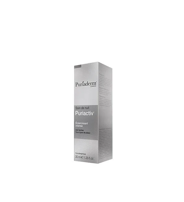 PURIADERM PURIACTIV SOIN DE NUIT ECLAIRCISSANT 30ML