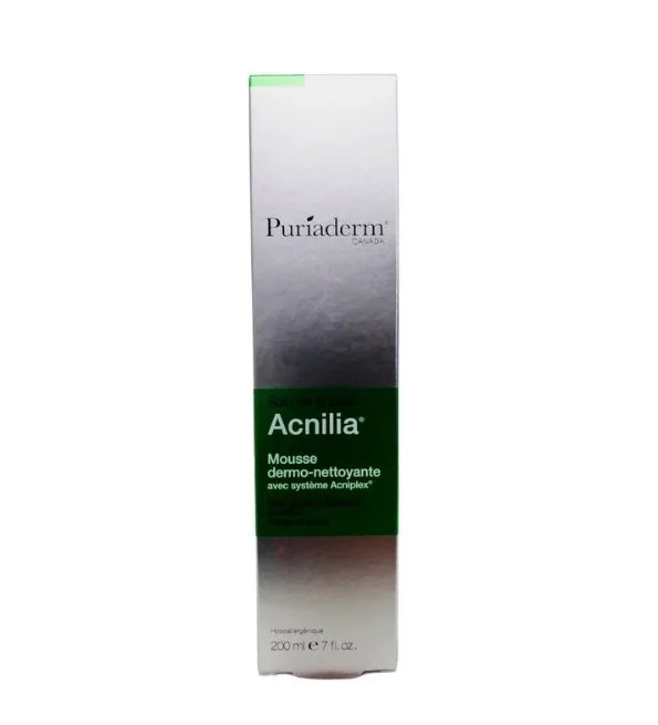 PURIADERM ACNILIA MOUSSE DERMO-NETTOYANTE 200ML