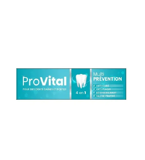 PRO-VITAL DENTIFRICE AU CHARBON 75GM