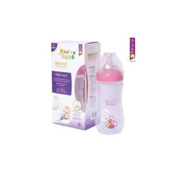 NB BIBERO WIDE NECK 330ML OPAQUE