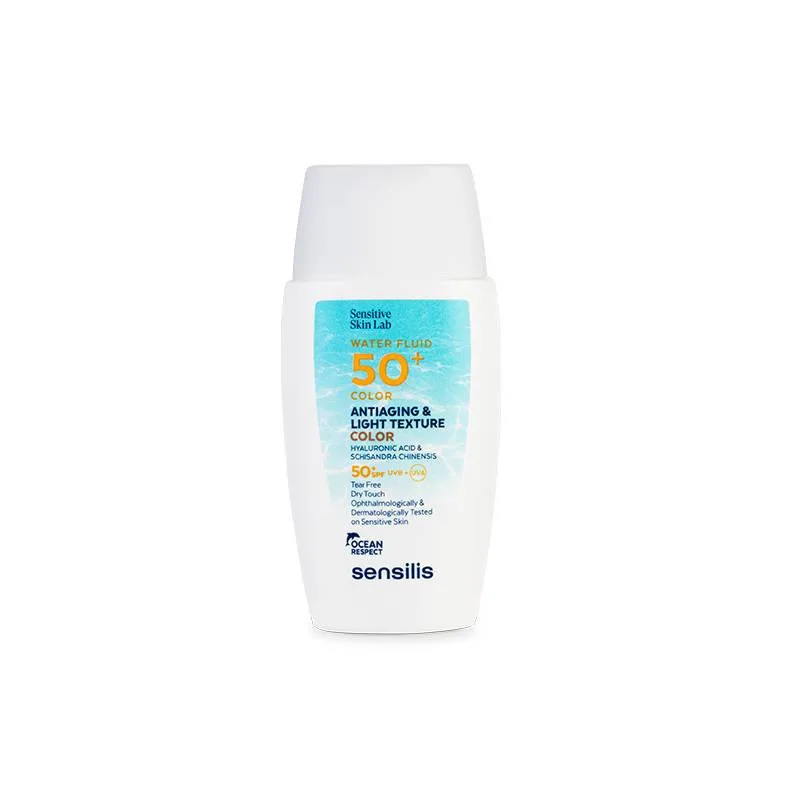SENSILIS SUN WATER  HA FLUID COLOR 50+