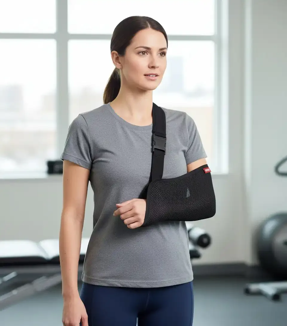 BERGER SUPPORT BRAS EN TISSU PERFORE T/M 202