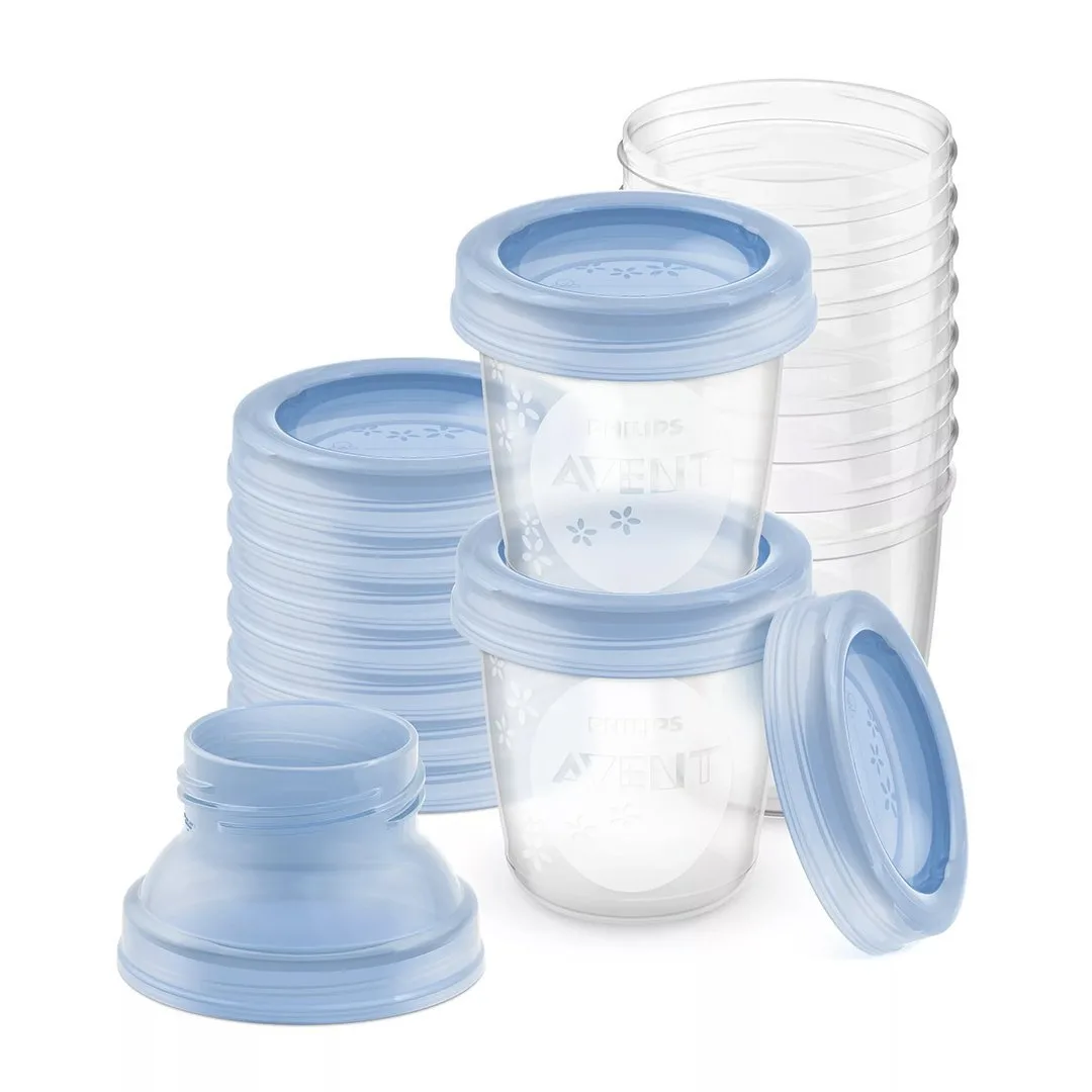 AVENT POTS DE CONSERVATION POUR LAIT 180ML