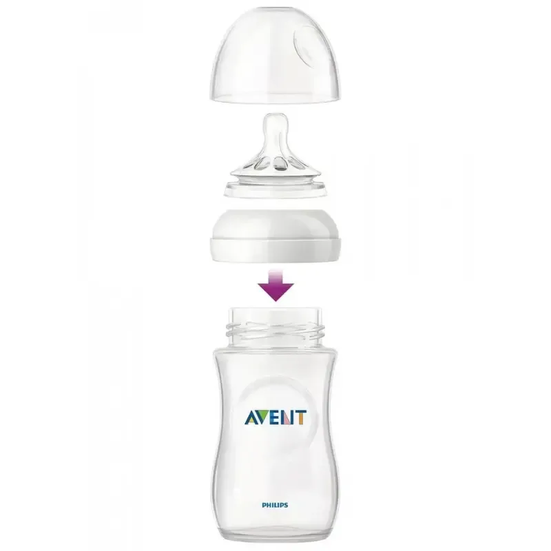 AVENT BIBRON NATUREL TIGER 1M+ 260ML