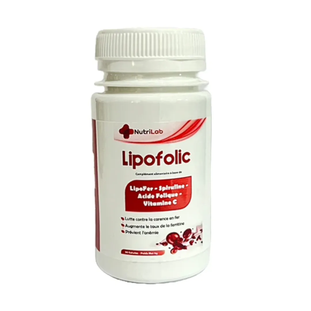 NUTRILAB LIPOFOLIC  FER 30 GEL