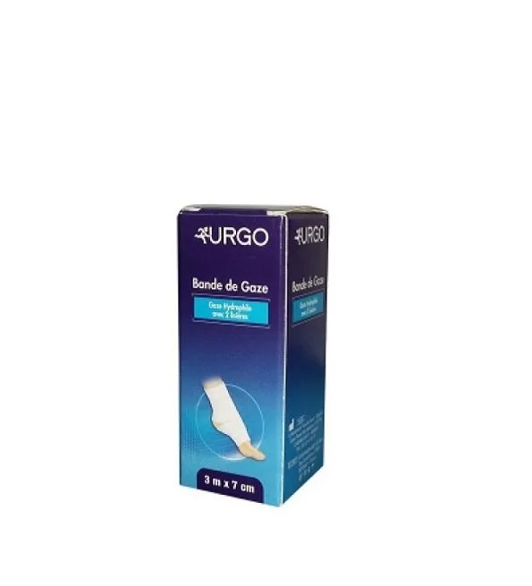 URGO BANDE DE GAZ 3M*7CM