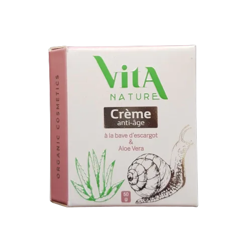 VITA NATURE CREME A LA BAVE D'ESCARGOT 50G