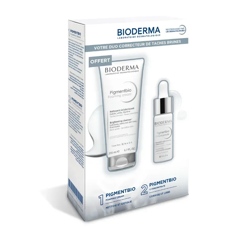 BIODERMA COFFRET PIGMENTBIO DAILY+PIGMENTBIO FOAMING 200ML