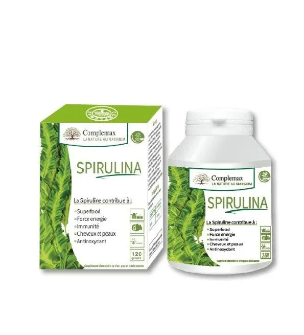 COMPLEMAX SPRIRULINE 120COMP
