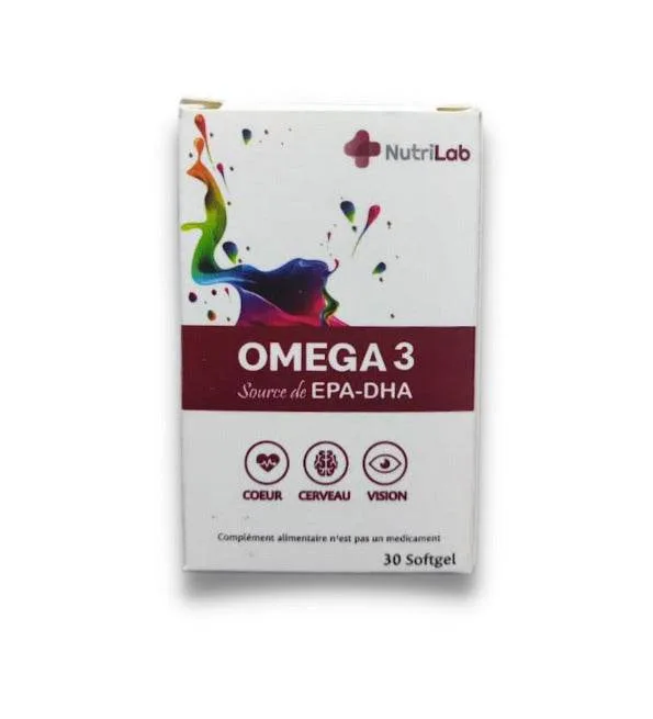 NUTRILAB OMEGA 3 30GELULE
