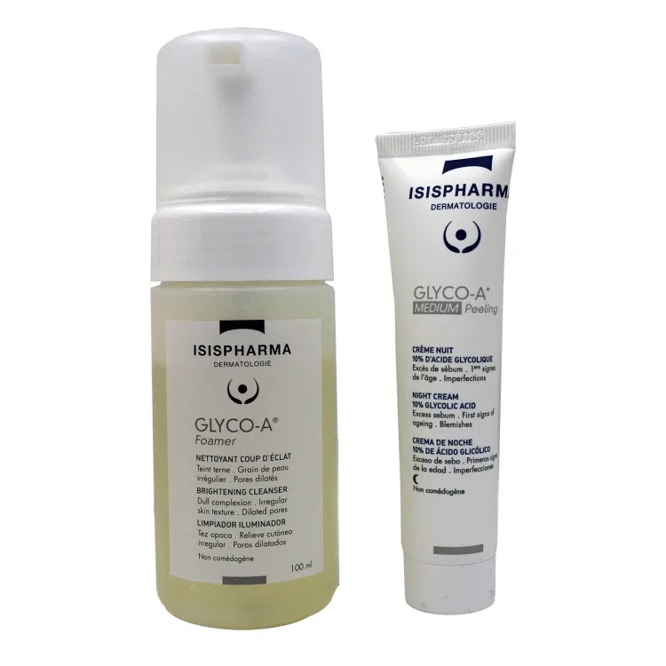 ISIS PACK GLYCO-A FOAMER 100ML+ GLYCO-A MEDIUM 30ML