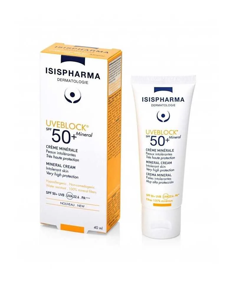 ISIS PACK UVEBLOCK MINERAL50+SPF 40ML
