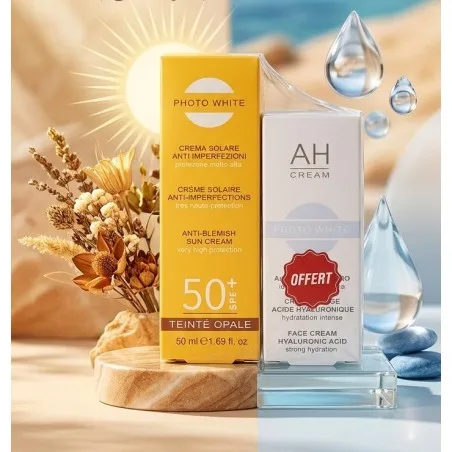 PHOTOWHITE PACK CREME SOLAIRE TEINT +PHOTOWITE CREME AH