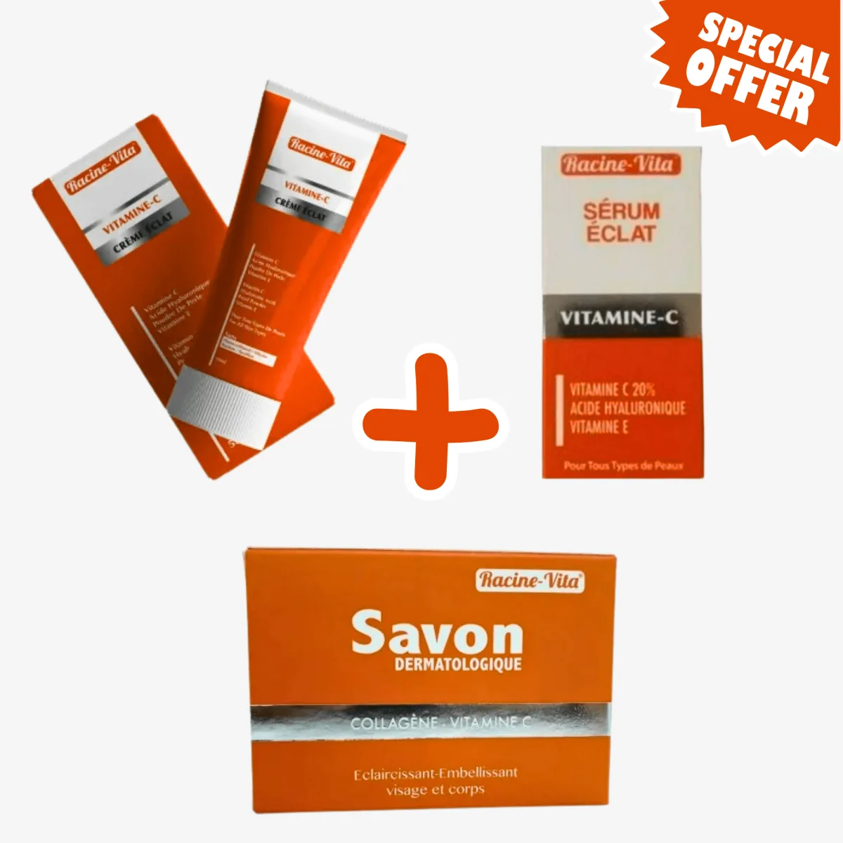 RV PACK ECLAT SERUM + CREME + SAVON