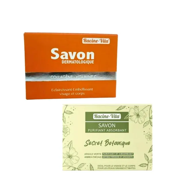 PACK SAVON DERMATOLOGIQUE A LA VITAMINE C