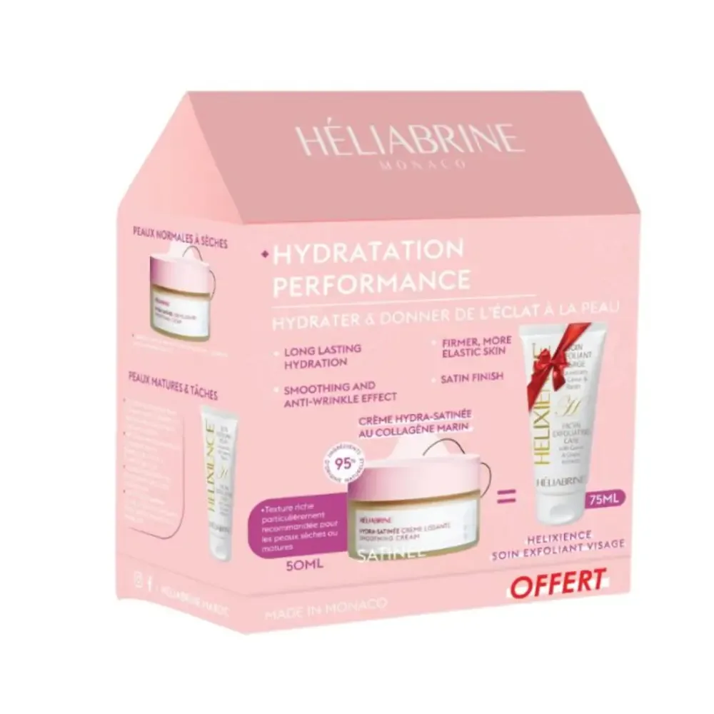 HELIABRINE HYDRA SATINEE PACK + SOIN EXFOLIANT